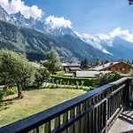 Demi-chalet Confortable A Avec Wifi Et Parking, 6 Pers. - Fr-1-343-228 公寓 霞慕尼