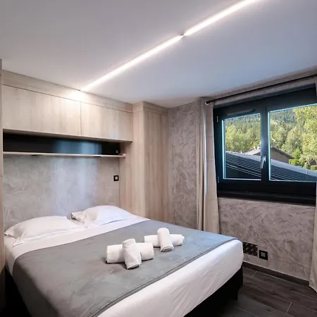 Demi-chalet Cosy Avec Terrasses, Wifi Et Parking A - Fr-1-343-228 Apartment Chamonix