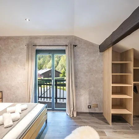 Apartamento Demi-chalet Cosy Avec Terrasses, Wifi Et Parking à - Fr-1-343-228 Chamonix