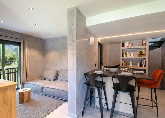 Demi-chalet Cosy Avec Terrasses, Wifi Et Parking à - Fr-1-343-228 Chamonix